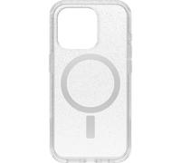 OtterBox Symmetry Series Clear for MagSafe for iPhone 15 Pro Stardust Clear Glit