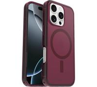 OtterBox Symmetry Series Clear MagSafe Case for iPhone 16 Pro Max, Shockproof, Drop proof, Protective Thin Case, 3x Tested to Military Standard, Red