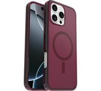 OtterBox Symmetry Series Clear MagSafe Case for iPhone 16 Pro Max, Shockproof, Drop proof, Protective Thin Case, 3x Tested to Military Standard, Red