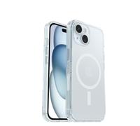 OtterBox Symmetry Series Clear MagSafe Case for iPhone 16e, 15, 14, 13, Shockproof, Drop proof, Protective Thin Case, 3x Tested to Military Standard, Clear, Non-Retail Packaging