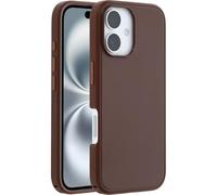 OtterBox Symmetry Series MagSafe Case for iPhone 16, Shockproof, Drop proof, Protective Thin Case, 3x Tested to Military Standard, Brown