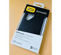 OtterBox Symmetry Case for Samsung Galaxy S24 Ultra, Shockproof, Drop proof, Protective Thin Case, 3x Tested to Military Standard, Black
