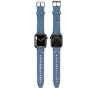OtterBox Terrus Band for Apple Watch 40/41/42mm, Replacement Durable Soft Touch Silicone Strap for Apple Watch, with vivid flecks made of recycled material, Blue