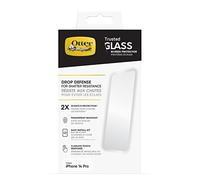 OtterBox Trusted Glass Screen Protector for iPhone 14 Pro, Tempered Glass, x2 Scratch Protection, Drop Defence for Shatter Protection