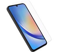 OtterBox Trusted Glass Screen Protector for Samsung Galaxy A34 5G, Tempered Glass, x2 Scratch Protection, Drop Defense for Shatter Protection - Non-Retail Packaging Clear