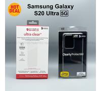 Otterbox Wallet Flip Hard Clear Back Case Cover for Samsung Galaxy iPhone Google