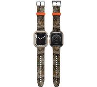 OtterBox Watch Bumper and Graphic Band for Apple Watch Series 7/8/9 45mm - Forest Edge (Green)