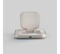 OtterBox Zens Magnetic Nightstand Wireless Charger (2026), MagSafe & Qi2 15W Wireless Charger for iPhone/AirPods, Includes 20W Power Adapter (EU/UK/US) & 1.5M Integrated Cable, White