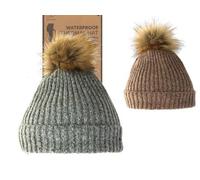 Otterdene Bartleby Ladies Thermal Waterproof Sherpa Lined Bobble Hat