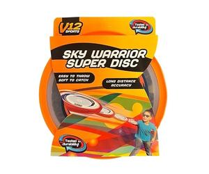 otterdene V12 Clear Flying Disc Soft Grip Sports Skimmer with Flexible Edge