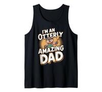 Otterly Amazing Dad Humor Tank Top