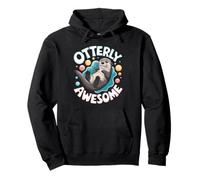 Otterly Awesome Sea Otter Lover Pullover Hoodie