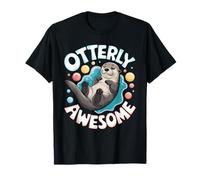 Otterly Awesome Sea Otter Lover T-Shirt