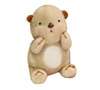 Otters Animals, Soft Plush Toy, 11.81 Inches Brown Adorable Cuddly Otters with Comfortable Touch, Huggable Cute Animal Stuffed for Kids’ Room Decor and Gifting Use