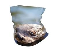 Otters Playing In The Water Hair Band Quick Drying Headwear Unisex Facial Covering For Workout Men Sports 25X50Cm