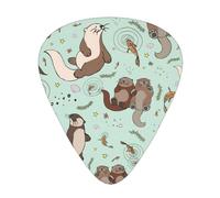 Otters Print12 Professional Guitar Tuner For Guitar, Bass, & Chromatic Tuning Modes