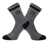 OTTERSHELL Waterproof breathable socks for MEN and WOMEN. For outdoor activities golf running cycling hiking walking. (UK, Numeric, 12, 14, Regular, Short, Dark - Grey)