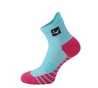 OTTERSHELL Waterproof breathable socks for MEN and WOMEN. For outdoor activities golf running cycling hiking walking. (UK, Numeric, 3, 5, Regular, Short, Sky - Blue)