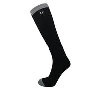 OTTERSHELL Women & Men Knee High Waterproof Hiking Socks - Merino Wool Lined Thermal for Cold Weather, Trekking, Skiing & Snowboarding (UK, Numeric, 6, 8, Regular, Tall, Black - DZ027)