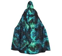 OTTKGGA Dancing Skeleton Bears Adult Hooded Cloak Party Decoration Robe Witch Vampires Halloween Christmas Cosplay Costume