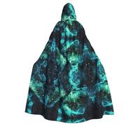 OTTKGGA Dancing Skeleton Bears Adults Hooded Cloak Decorative Cape Robe Vampires Witch Mysterious Cosplay Carnival Parties