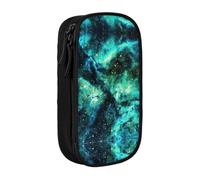 OTTKGGA Dancing Skeleton Bears Double-Layer Pencil Case Pen Bag Large Capacity School Office Travel Makeup