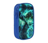OTTKGGA Dancing Skeleton Bears Double-Layer Pencil Case Pen Bag Large Capacity School Office Travel Makeup