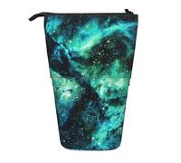 OTTKGGA Dancing Skeleton Bears Stand Up Telescopic Pencil Case Stationery Organizer with Zipper Portable School Office Student