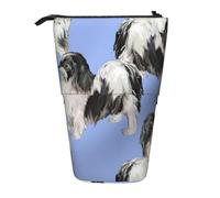 OTTKGGA Dog Stand Up Telescopic Pencil Case Stationery Organizer with Zipper Portable School Office Student
