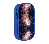 OTTKGGA Explosion Firework 3D Double-Layer Pencil Case Pen Bag Large Capacity School Office Travel Makeup