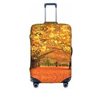 OTTKGGA Fall Trees Autumn Suitcase Cover Luggage Protector Elastic Anti-Scratch Travel Essentials Fits 18-32 Inch Luggage