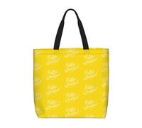 OTTKGGA Goodlooking Hello Sunshine Tote Bag Large Capacity Zipper Shoulder Convenience Bag With Inner Pocket Travel Shopping Work