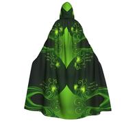 OTTKGGA Happy St Patrick'S Day Adult Hooded Cloak Party Decoration Robe Witch Vampires Halloween Christmas Cosplay Costume