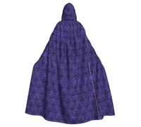 OTTKGGA Haunted Mansion Adults Hooded Cloak Decorative Cape Robe Vampires Witch Mysterious Cosplay Carnival Parties