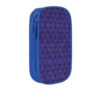 OTTKGGA Haunted Mansion Double-Layer Pencil Case Pen Bag Large Capacity School Office Travel Makeup