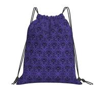 OTTKGGA Haunted Mansion Drawstring Bags Waterproof Swimming Gym Backpacks Large Capacity Lightweight Travel Beach