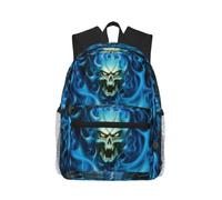 OTTKGGA Horror Ghost Skull Casual Backpack School Book Bags Stylish Classic Travel Work Outdoor Sports