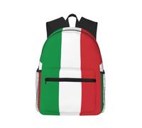 OTTKGGA Italy Flag Casual Backpack School Book Bags Stylish Classic Travel Work Outdoor Sports