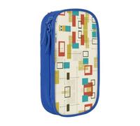 OTTKGGA Mid Century Modern Double-Layer Pencil Case Pen Bag Large Capacity School Office Travel Makeup