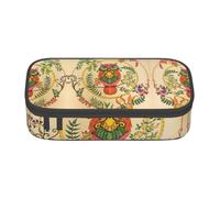 OTTKGGA Owl Beliefs Big Capacity Zipper Pencil Case Stationery Organizer Makeup Bag for School Office Travel
