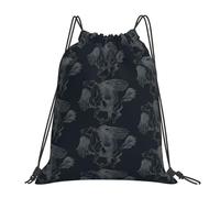 OTTKGGA Pegasus Drawstring Bags Waterproof Swimming Gym Backpacks Large Capacity Lightweight Travel Beach