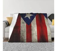 OTTKGGA Puerto Rico Flag Ultra-Soft Micro Fleece Blanket Flannel Blanket Anti Pilling Bed Couch Living Room Travel Decor