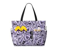 OTTKGGA The Sea Witch Inspired Large Capacity Beach Travel Bag Multi Pocket With Zip Tote Bag Waterproof Pool Vacation Gym
