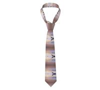 OTTKGGA Tropical Beach Sunset Men'S Necktie Print Cravat Men'S Tie Fashion Classic Daily Party Business Wedding One Size