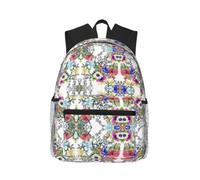 OTTKGGA Wild Flowers Birds Leaves Branches Casual Backpack School Book Bags Stylish Classic Travel Work Outdoor Sports