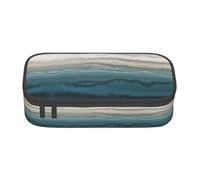 OTTKGGA Within The Tides Big Capacity Zipper Pencil Case Stationery Organizer Makeup Bag for School Office Travel