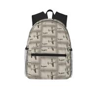 OTTKGGA World War 2 Aircraft Airplane Casual Backpack School Book Bags Stylish Classic Travel Work Outdoor Sports