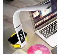 OttLite Colour Changing Led Desk Lamp Wireless Charge - White