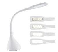 OttLite Creative Curves LED Desk Lamp with Adjustable Neck - Dimmable with 4 Brightness Settings & Energy Efficient Natural Daylight LEDs for Home Office, Computer Desk, & Dorms