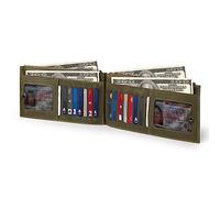 Otto Angelino Genuine Leather 2 Compartment Bifold Wallet Clutch with Phone Compatible Slots - RFID Blocking - Unisex